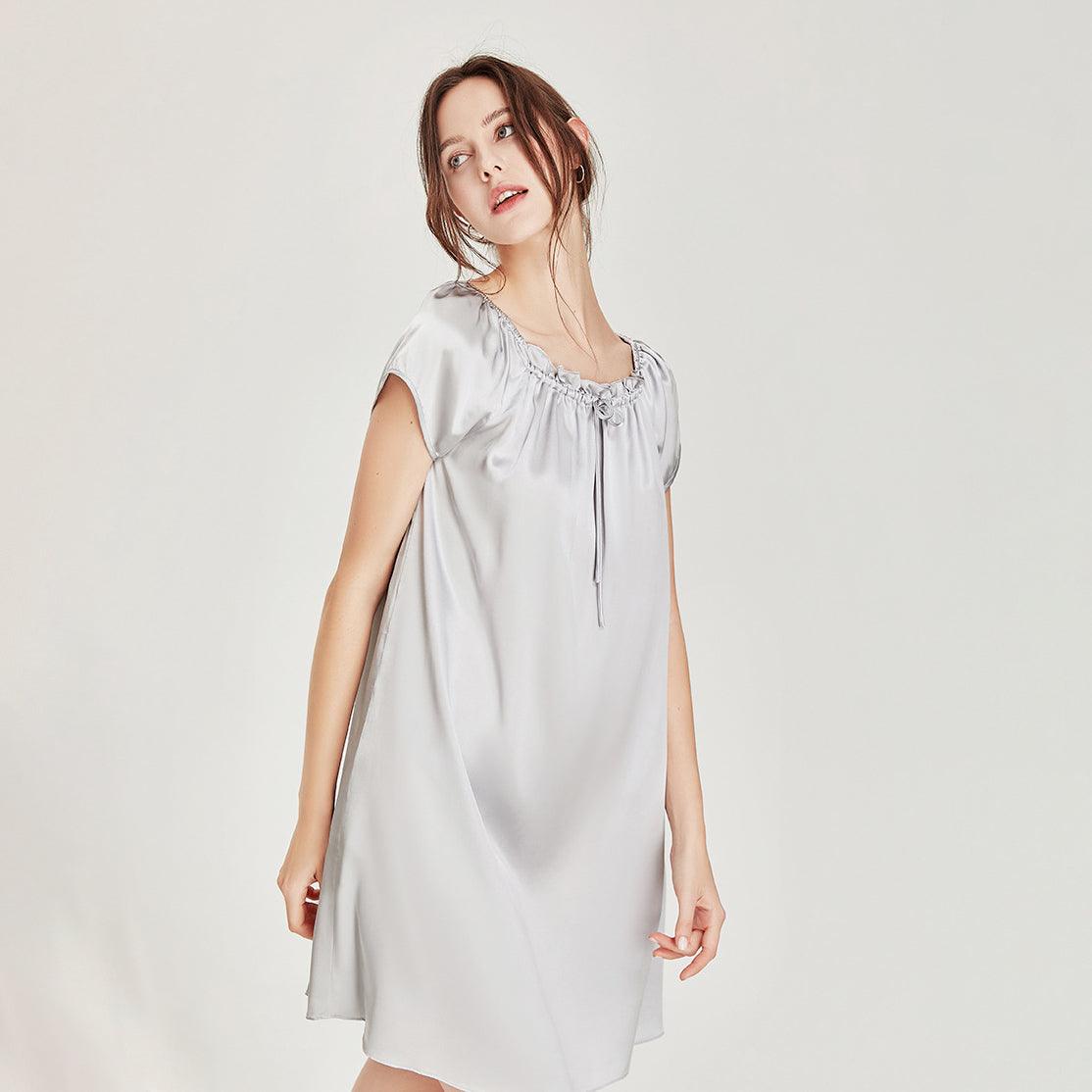 White store sleepwear gown